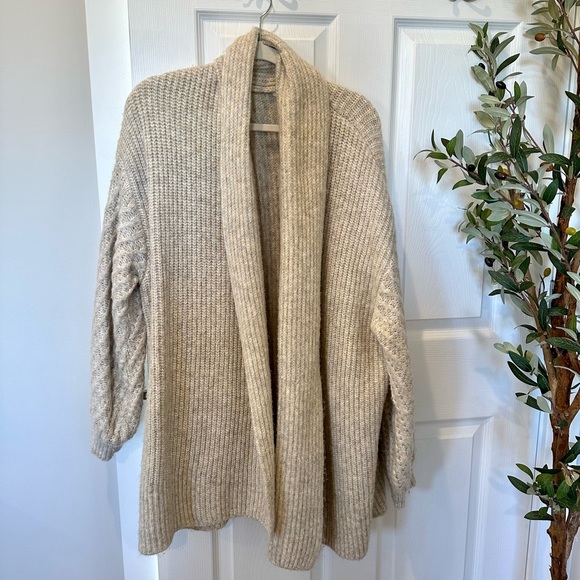 REVOLVE Tops - Large knit, cardigan knit tube top revolve size large